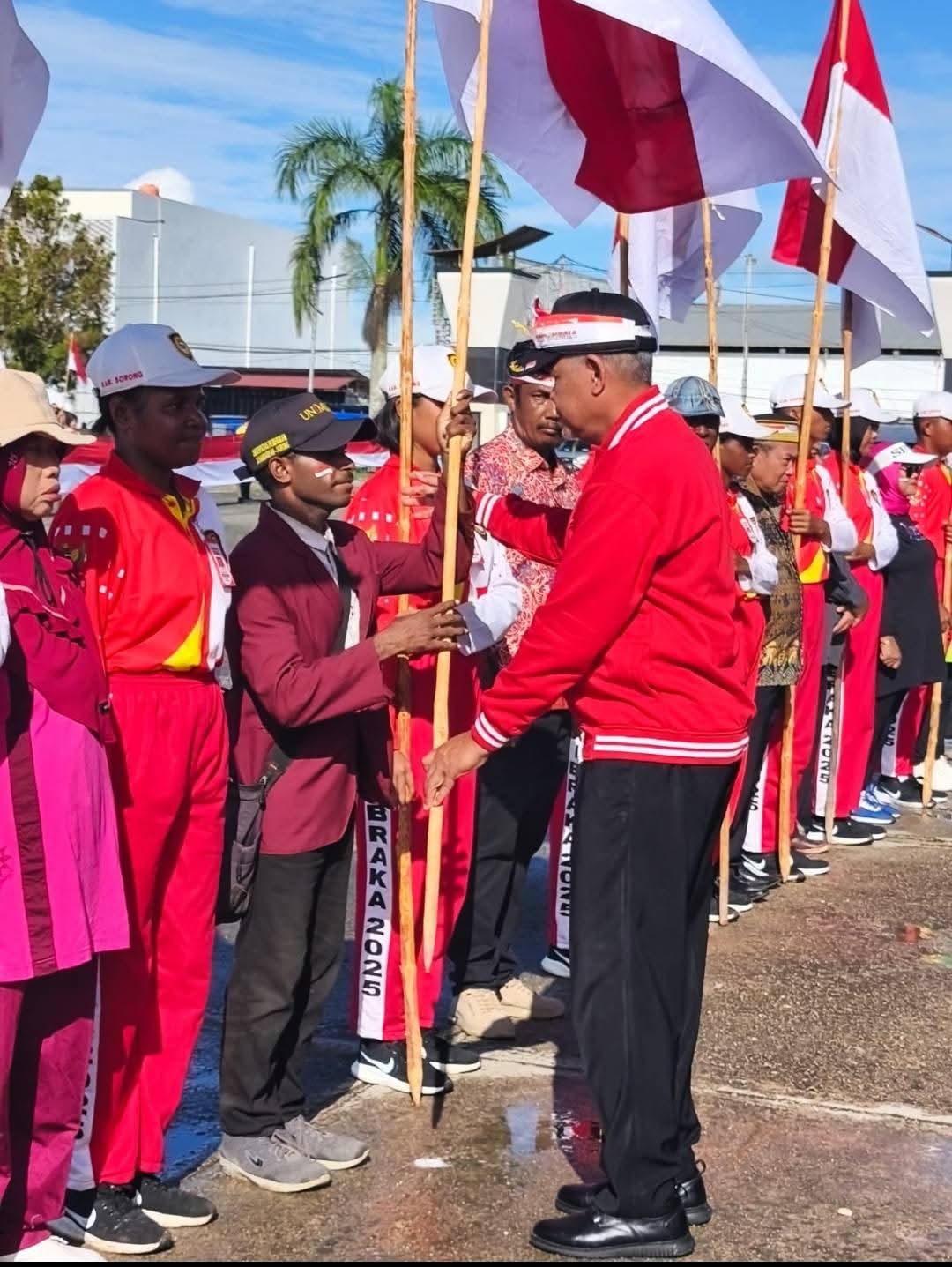 Wabup Sorong Ajak Masyarakat Maknai HUT RI ke-80, Pemuda Harus Bangkit