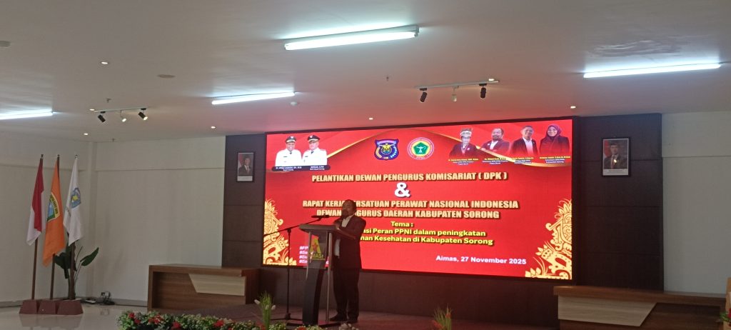 DPK PPNI Sorong Tegaskan Komitmen Layani dengan Hati, Dukung Visi Misi Bupati