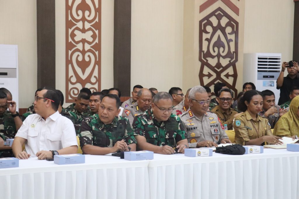 Wakapolda PBD Hadiri Rakor Lintas Sektor Persiapan Kunjungan Wapres Gibran ke Kota Sorong dan Raja Ampat