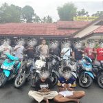 Team Mangewang Ringkus Dua Pelaku Curanmor dan Jambret, Sembilan Motor Curian Diamankan di Kota Sorong