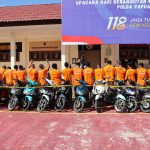 Polda Papua Barat Daya Ungkap 15 Kasus Curanmor dan Begal, 16 Tersangka Diamankan