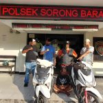 Team Elang Polsek Sorong Barat Tangkap Terduga Pelaku Curanmor, Dua Sepeda Motor Berhasil Diamankan