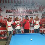 DPD Barisan Merah Putih RI Papua Barat Daya Gelar Tournament Billiard BMP CUP I dalam Rangka HUT ke-81 Kemerdekaan RI