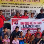 Semarak HUT RI: Tokoh Perempuan Moi Bagikan Paket Sembako untuk Panti Asuhan dan Mama-Mama Janda di Kabupaten Sorong.