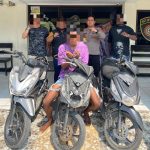 Team Elang Polsek Sorong Barat Tangkap Terduga Pelaku Curanmor, Sejumlah Motor Diamankan
