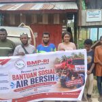 BMP RI Salurkan 15 Ribu Liter Air Bersih untuk Warga Warmon Kokoda yang Dilanda Kekeringan