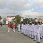 Penurunan Bendera HUT RI ke-81 di Alun-Alun Aimas Berlangsung Lancar dan Penuh Hikmat