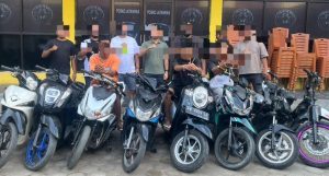 Jatanras Polda PBD Bongkar Curanmor di Sorong, Tiga Pelajar Diamankan dan 9 Motor Disita