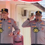 Apel Kehormatan Warnai Tradisi Pergantian Kapolda Papua Barat Daya